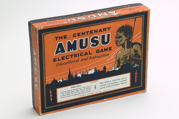 Game Board - 'The Centenary AMUSU Electrical Game', Impex Print & Cartoon Co