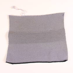 Knitting Sample - Edda Azzola, Grey, circa 1960s