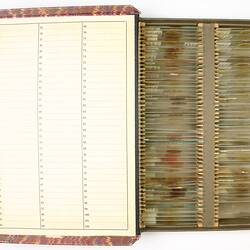 Microscope Slides Set - Botanical Allergens, Boxed, circa 1930