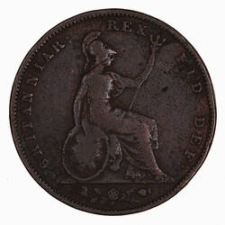 Coin - Farthing, William IV, Great Britain, 1837 (Reverse)