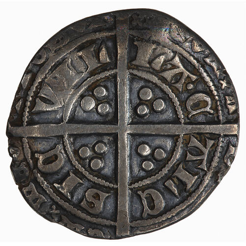 Coin - Groat, Edward III, England, 1363-1369 (Reverse)