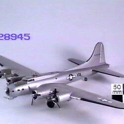 Aeroplane Model - Boeing B-17G Flying Fortress, made 1974