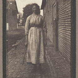 Photograph - French Woman, France, Sergeant John Lord, World War I, 1916-1917