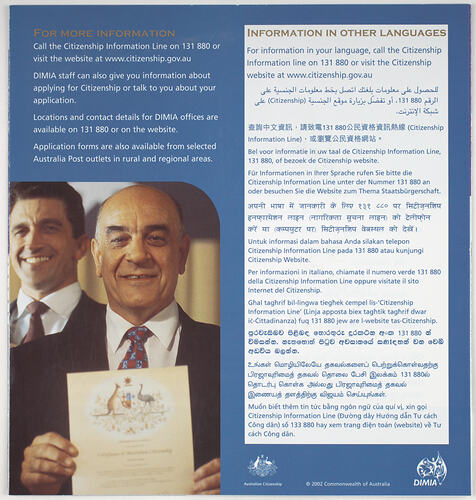 Planner - Australian Citizenship Information Pack