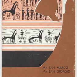 Booklet - Adriatica - M/s San Marco and M/s San Giorgio