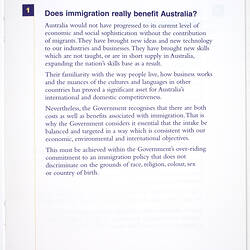 Kit - Australian Immigration: The Facts