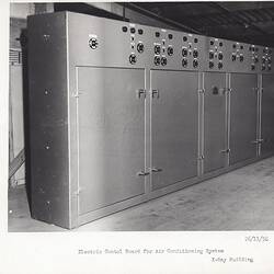 Photograph - Kodak, 'Electric Control Board for Air Conditioning System', Coburg, 1958