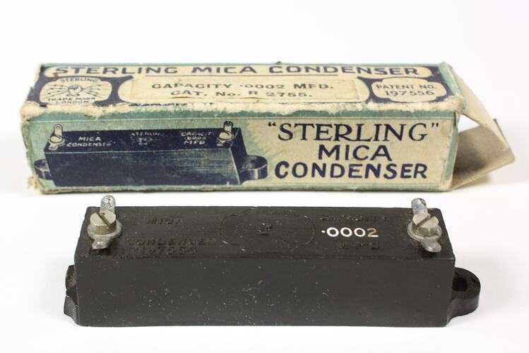 Mica Condenser - Sterling