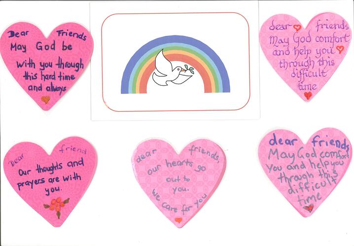 Letter - Langmeil Lutheran Church to The Alfred Burns Unit, Tanunda, South Australia, Mar 2009