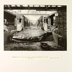 Photograph - Programme '84, Main Service Tunnel, Great Hall, Basement, Royal Exhibition Buildings, 10 Aug 1984