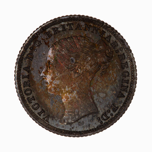 Proof Coin - Groat, Queen Victoria, Great Britain, 1857 (Obverse)