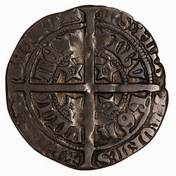 Coin - Groat, David II, Scotland, 1357-1367 (Reverse)