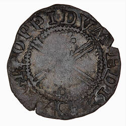 Coin - Bawbee, Mary, Scotland, 1542-1558 (Reverse)