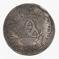 Coin - Threepence, Charles II, Great Britain, 1678 (Reverse)