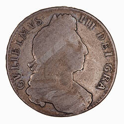 Coin - Halfcrown, William III, Great Britain, 1697 (Obverse)