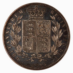Proof Coin - Halfcrown, Queen Victoria, Great Britain, 1880 (Reverse)