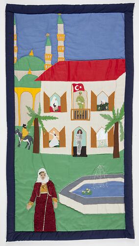 Wall Hanging - Migrant Women's Learning Centre, Turkish, 1987