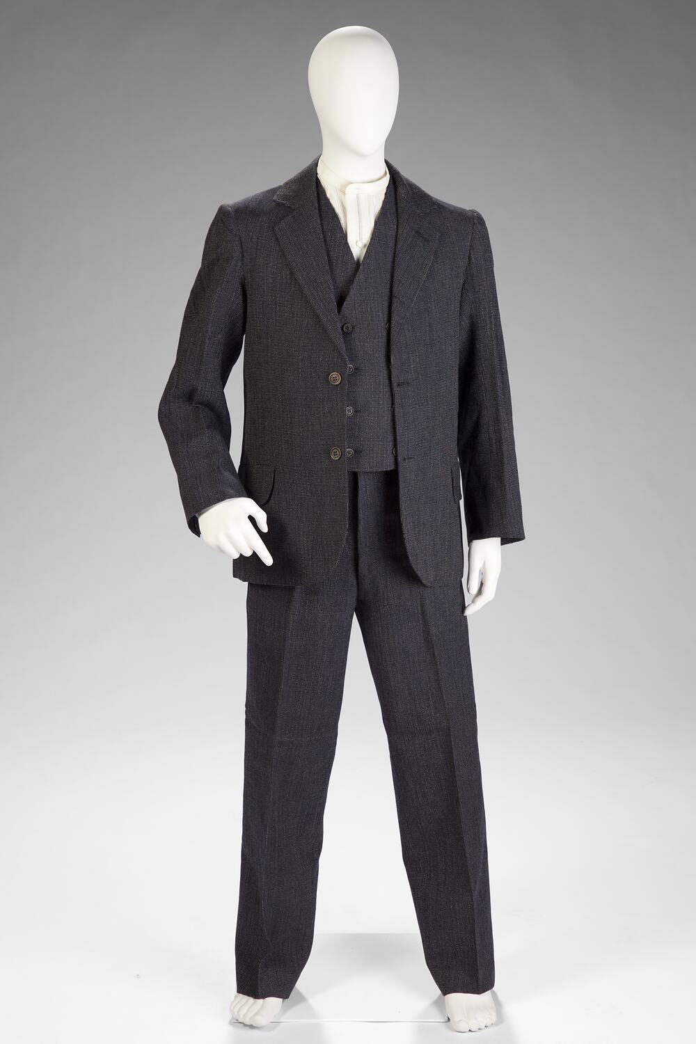 Suit - Black & White Wool, Ichizo Sato Tailor, South Yarra, circa 1910s