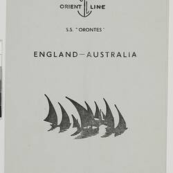 Leaflet - 'Aden', Orient Line