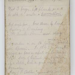 Note Book - 'Pitman's Fono Reporters' Note-Book', World War I, 1914-1918