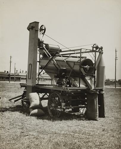 Photograph - Schumacher Mill Furnishing Works, Seed Grading Equipment, Victoria, circa 1920s