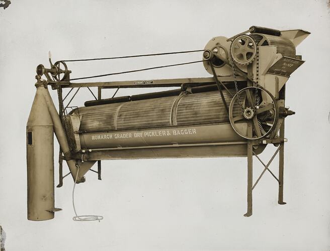 Photograph - Schumacher Mill Furnishing Works, Seed Grading Machine, Victoria, circa 1920s