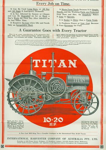 Titan 10-20 Tractor