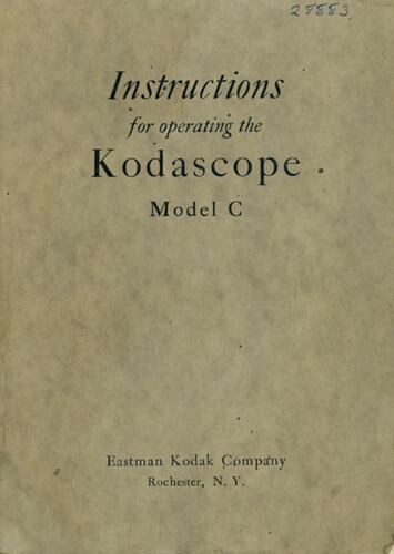 Kodascope Model C