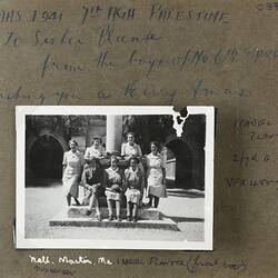 Photograph - Group Portrait of Seven Women, Palestine, World War II, 1939-1943