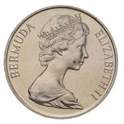 Coin - 50 Cents, Bermuda, 1978