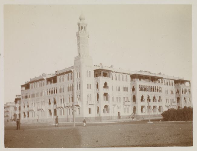 Flats at Heliopolis', Egypt, Captain Edward Albert McKenna, World War I, 1914-1915