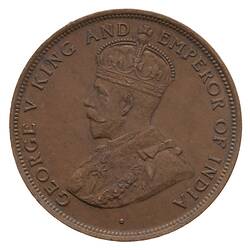 Coin - 1 Cent, British Honduras (Belize), 1913