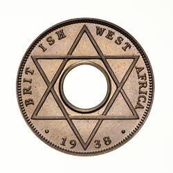 Proof Coin - 1/10 Penny, British West Africa, 1938