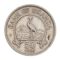 Coin - 50 Cents, Uganda, 1966