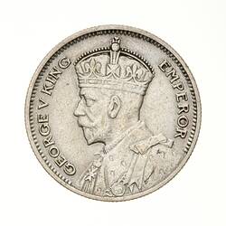 Coin - 6 Pence, Fiji, 1936