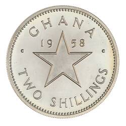 Proof Coin - 2 Shillings, Ghana, 1958