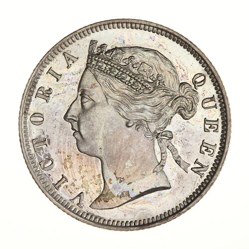 Proof Coin - 20 Cents, Straits Settlements, 1889