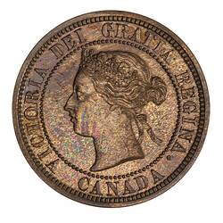 Proof Coin - 1 Cent, Canada, 1876