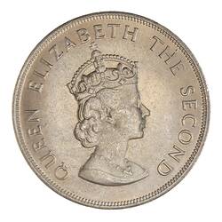 Coin - 5 Shillings, Norman Conquest Anniversary 1066-1966, Jersey, Channel Islands, 1966
