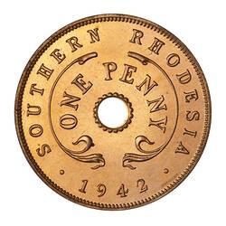 Proof Coin - 1 Penny, Southern Rhodesia, 1942