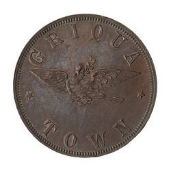 Pattern Coin - 1 Penny, Griqua Town, circa 1890