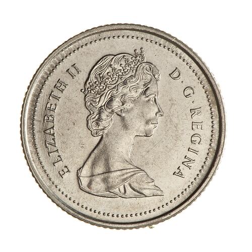 Coin - 10 Cents, Canada, 1987
