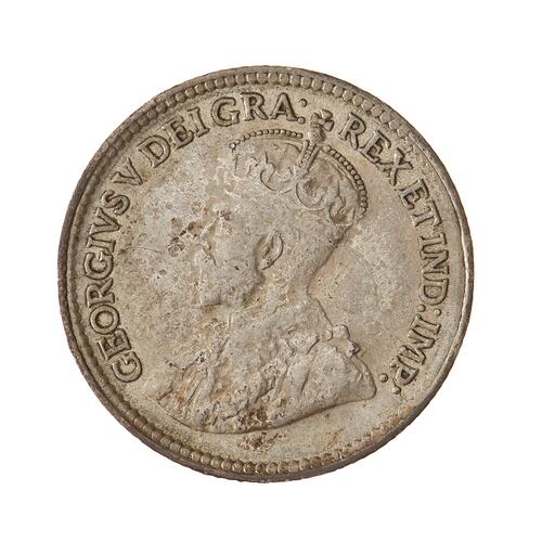 Coin - 5 Cents, Canada, 1919