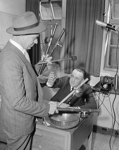 Two Men in a Laboratory, Melbourne, Victoria, 1953