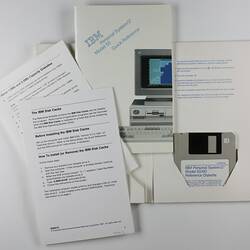 Quick Reference Guide & Disk - IBM Personal Systems/2, Model 50, 1987