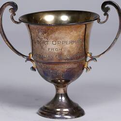 Cup Trophy - Presented to Hubert Opperman, Paris-Brest-Paris Race, France, 1931