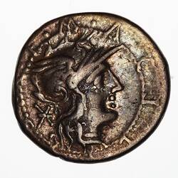 Coin - Denarius, M. Acilius, Ancient Roman Republic, 130 BC