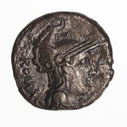 Coin - Denarius, C. Caecilius Metellus Caprarius, Ancient Roman Republic, 125 BC