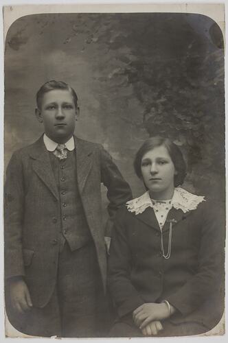 Portrait of a Man & Woman, 1914