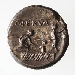 Coin - Denarius, P. NERVA, Ancient Roman Republic, 113-112 BC
